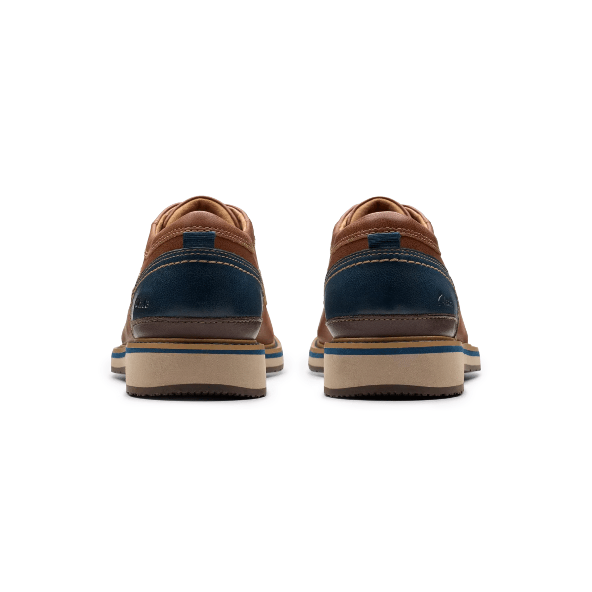 Clarks Men's Monahan Plain Tan Leather