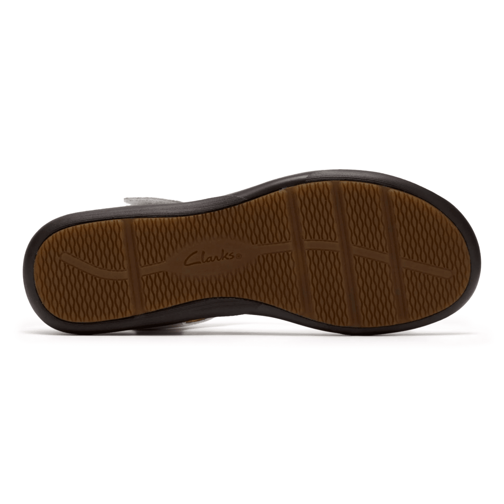 Clarks Women's Kitly Gem White Leather