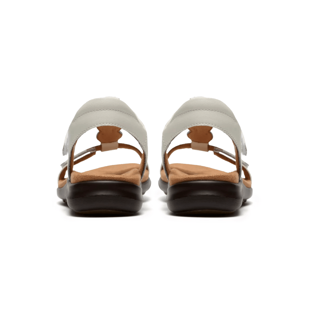 Clarks Women's Kitly Gem White Leather
