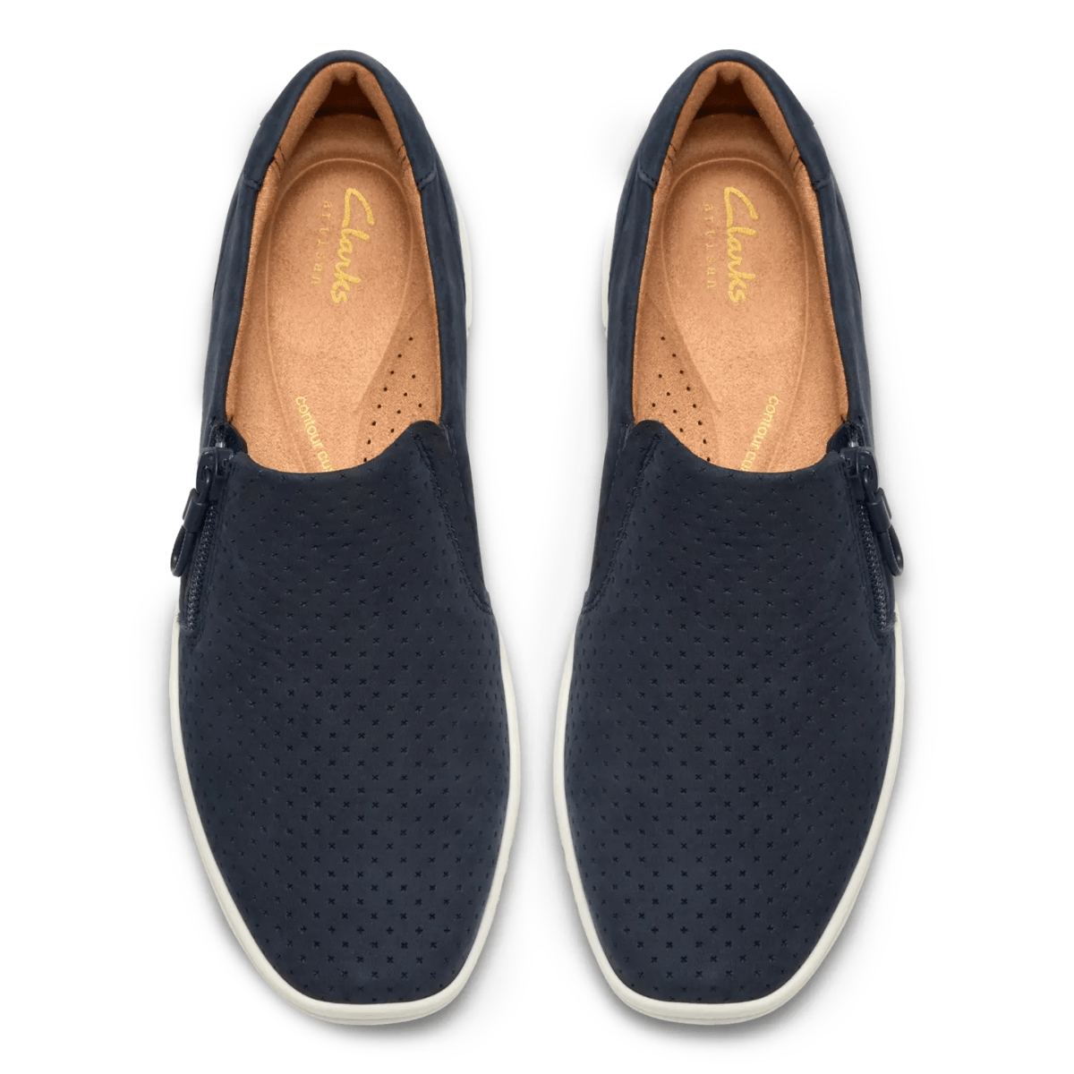 Clarks Women's Lynell Sky Navy Nubuck