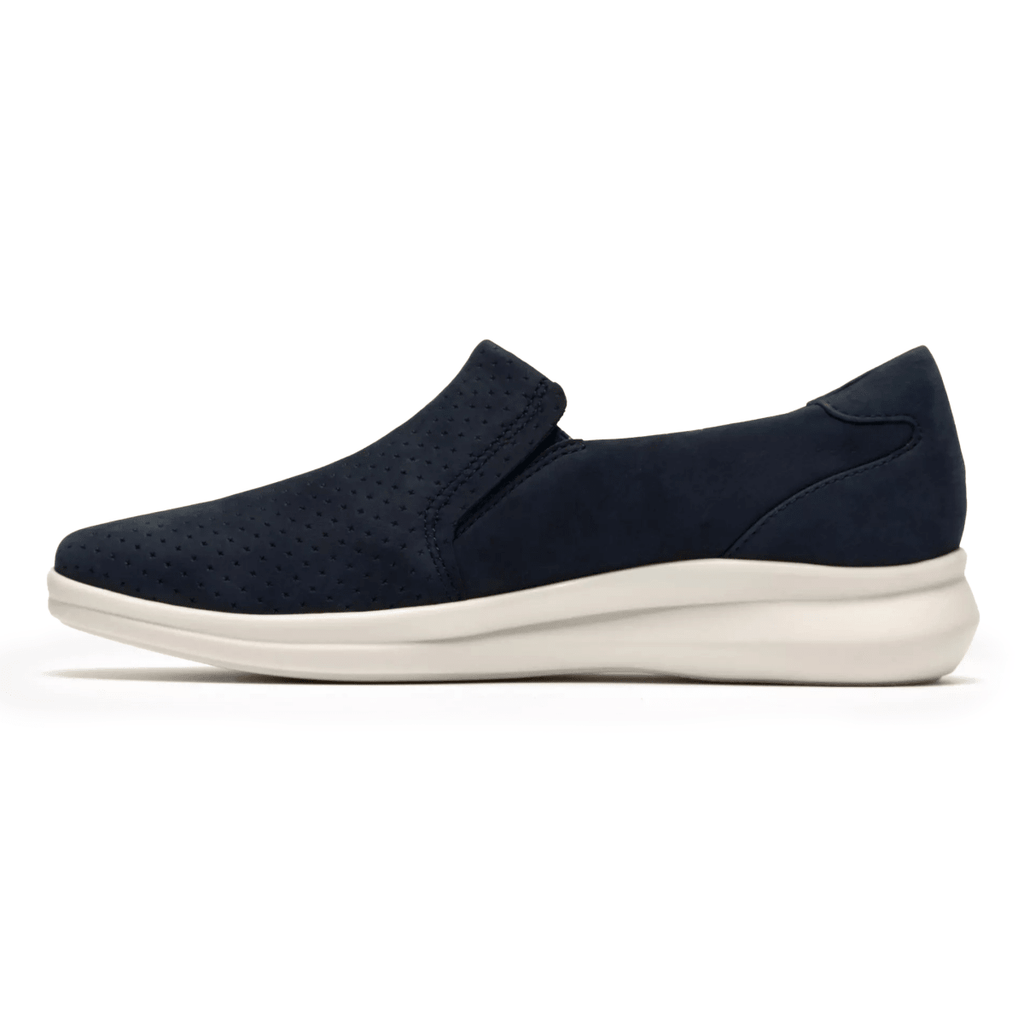 Clarks Women's Lynell Sky Navy Nubuck