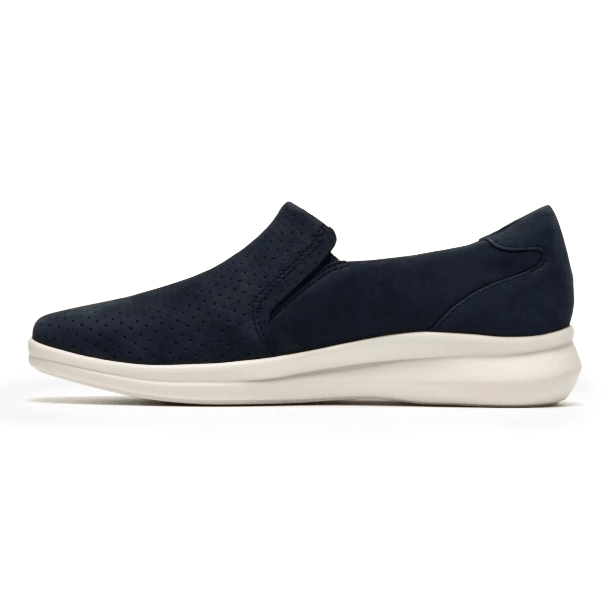 Clarks Women's Lynell Sky Navy Nubuck