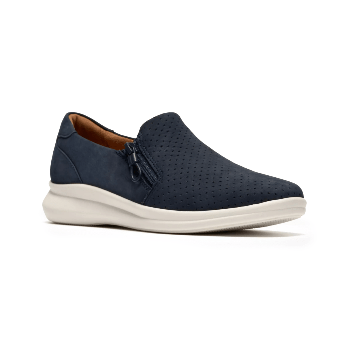 Clarks Women's Lynell Sky Navy Nubuck