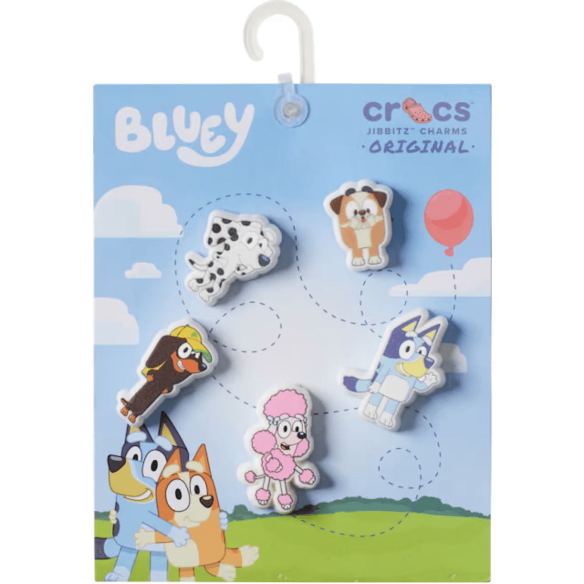 Crocs Bluey 5-Pack Jibbitz Charms