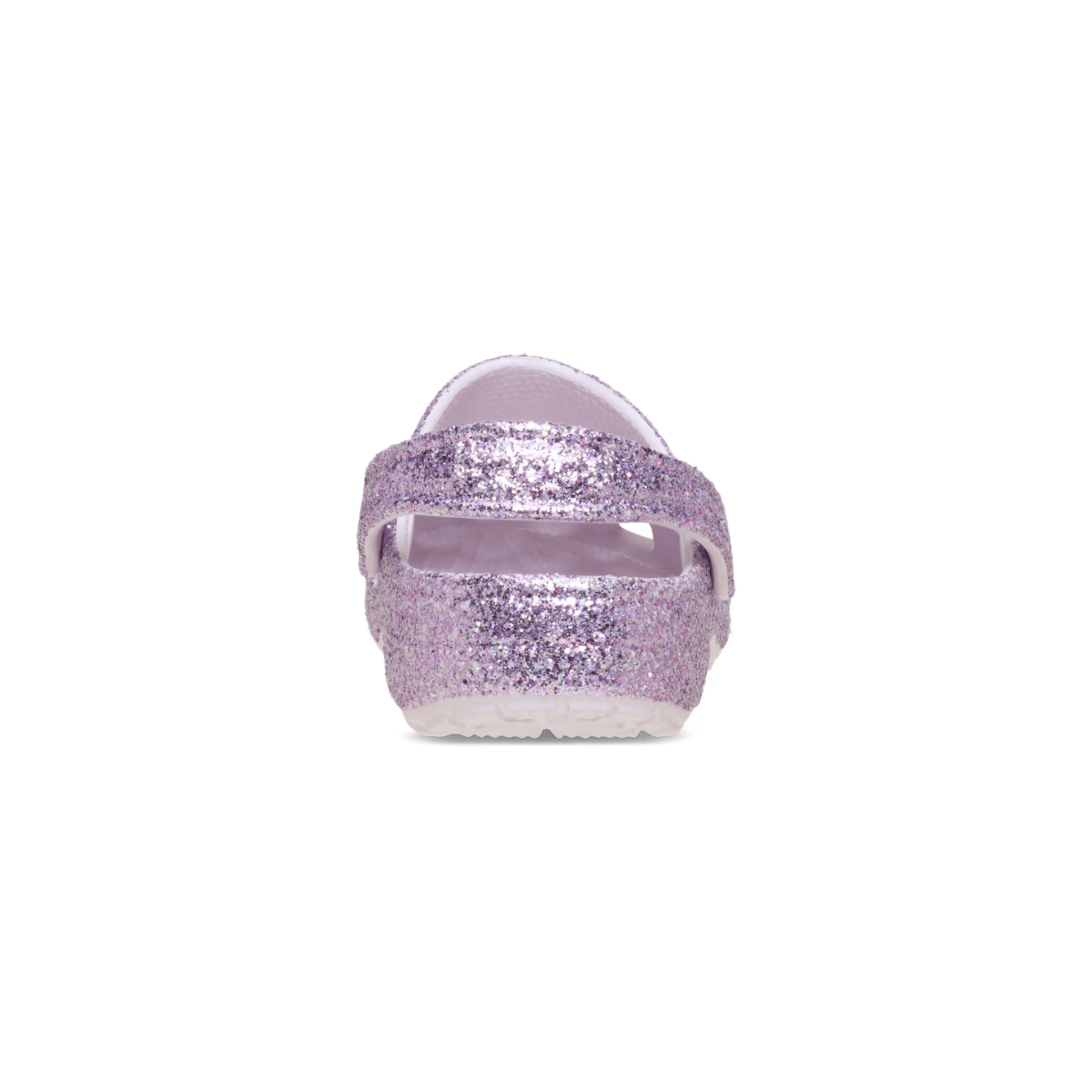 Crocs Kids Classic Chunky Glitter Clog Grape Ice