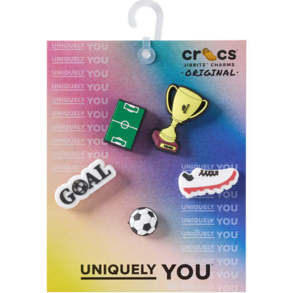 Crocs Soccer Star 5-Pack Jibbitz Charms