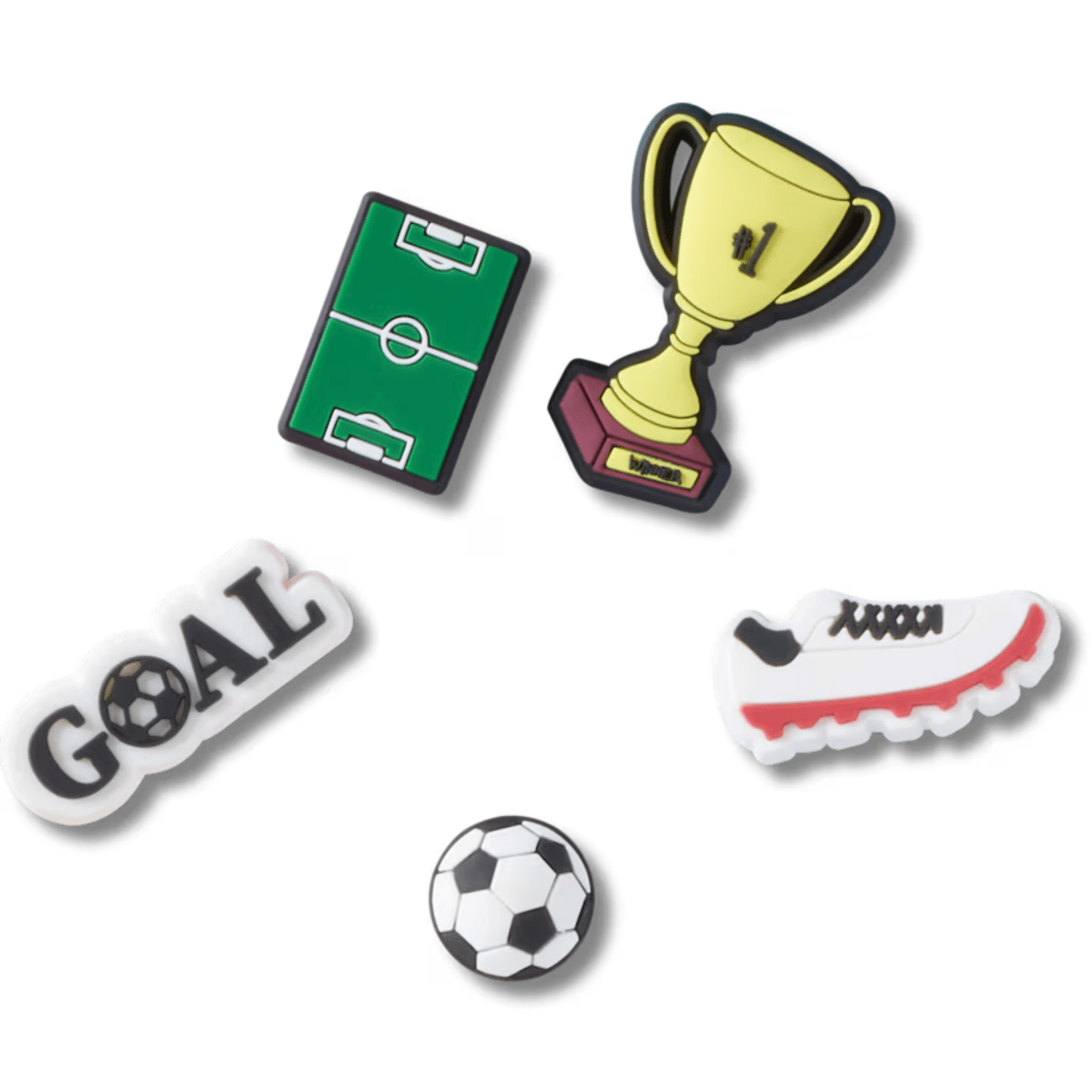 Crocs Soccer Star 5-Pack Jibbitz Charms