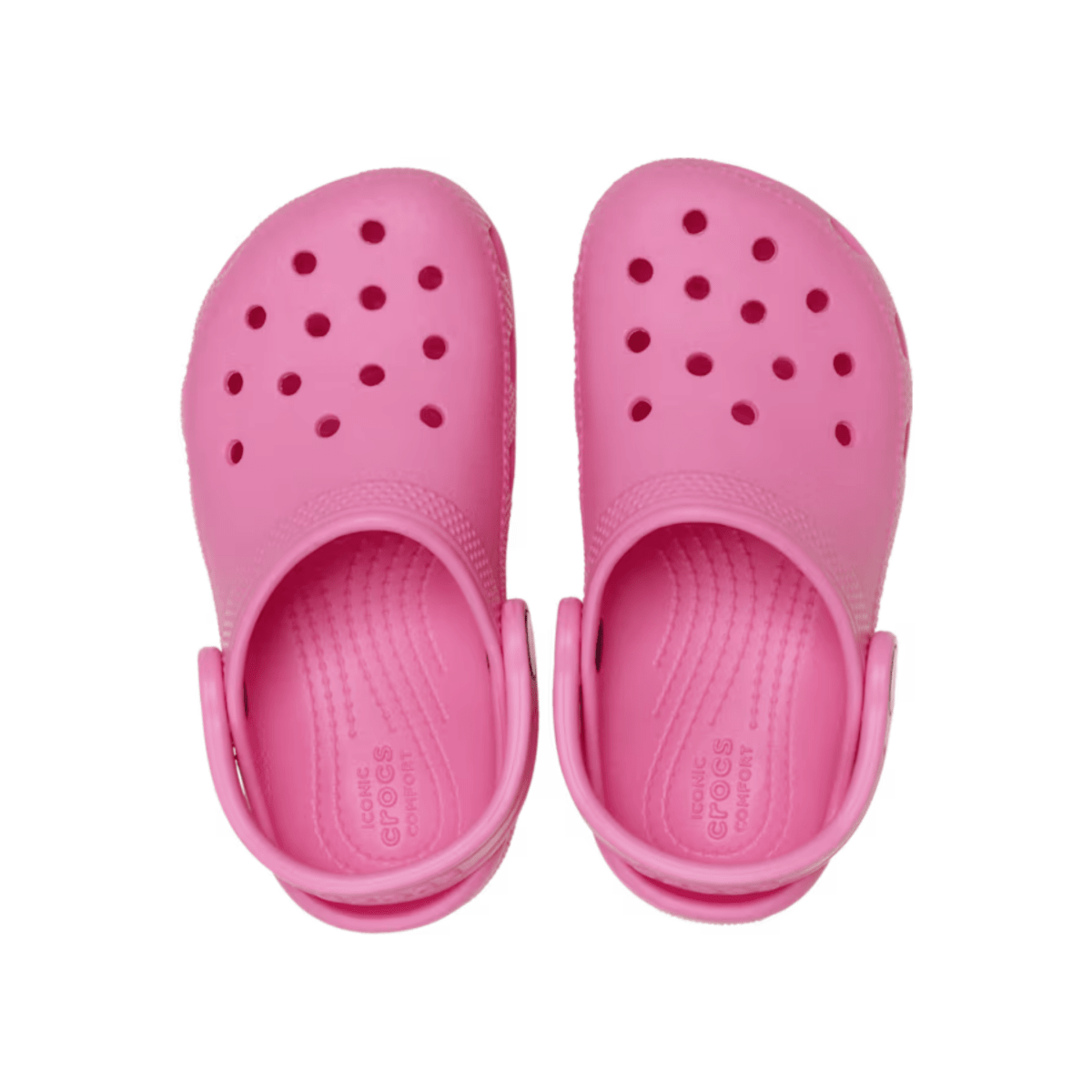 Crocs Toddlers Classic Clog Pink Lemonade