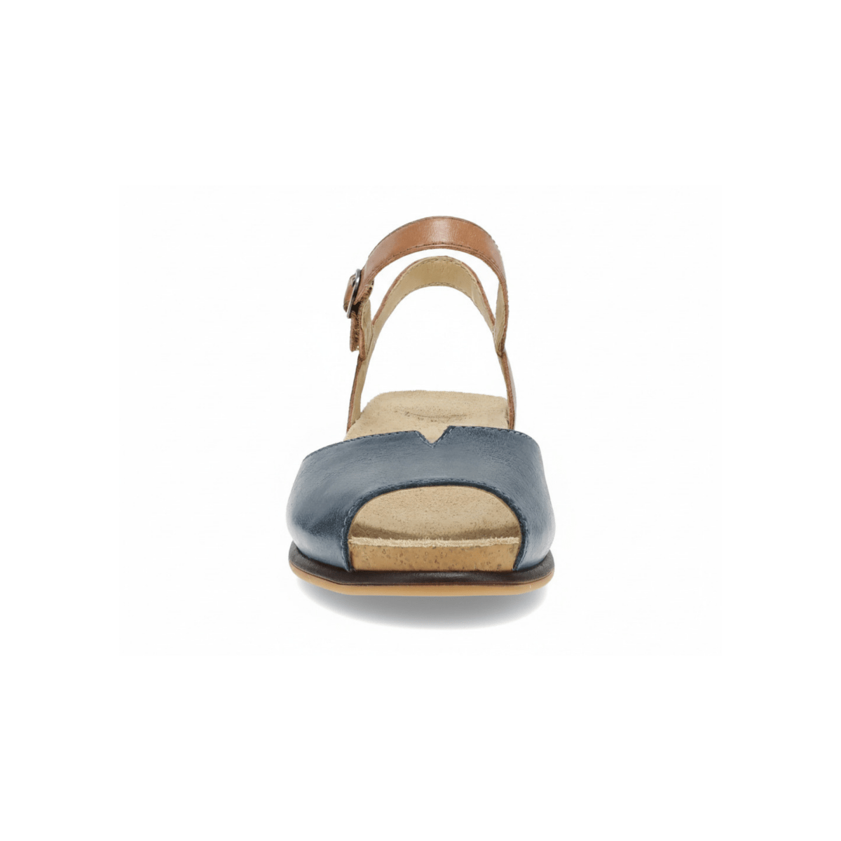 Dansko Women's Cass Blue/Tan Leather