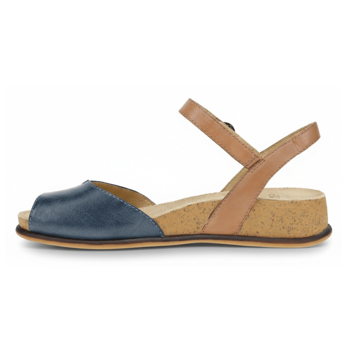 Dansko Women's Cass Blue/Tan Leather