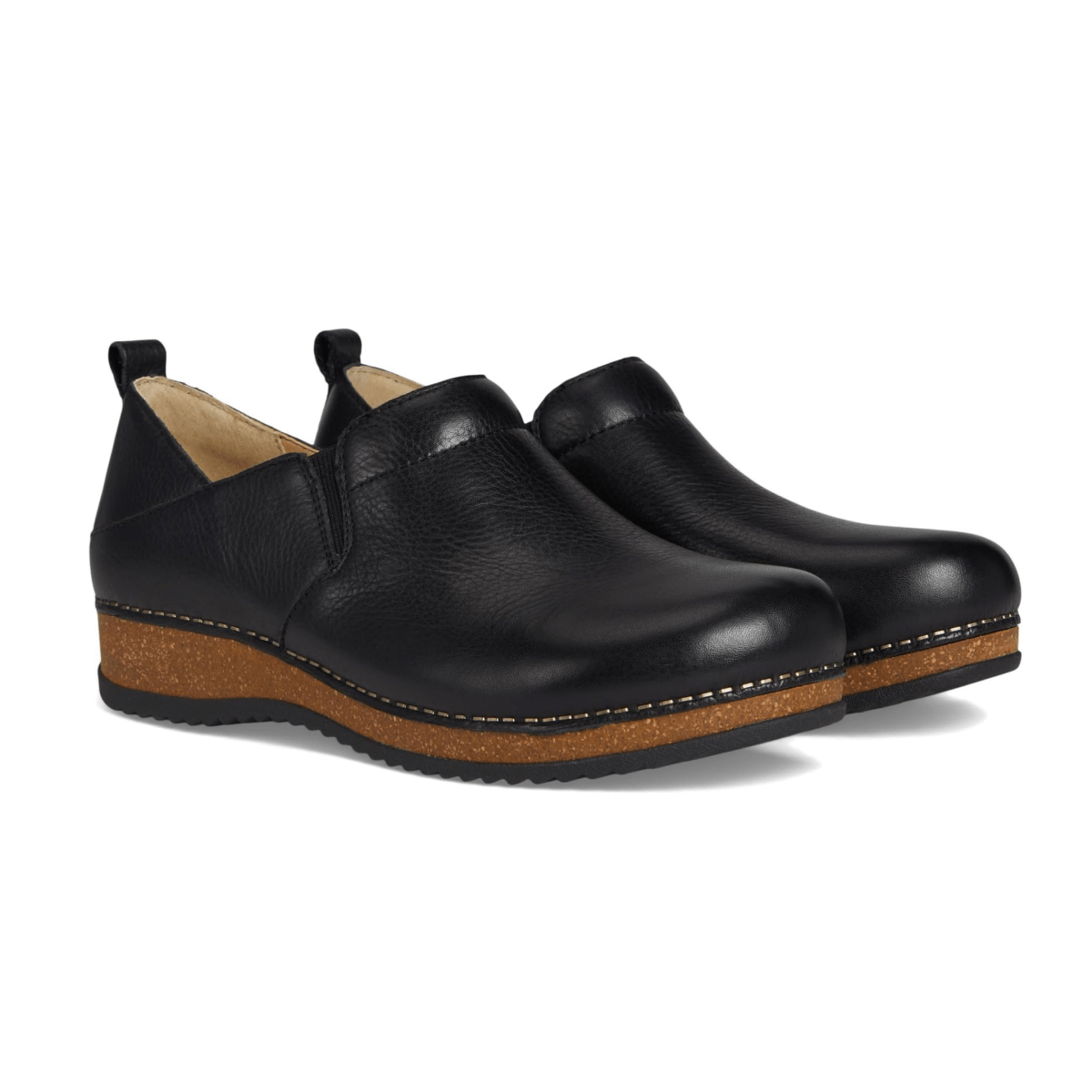 Dansko Women's Meara Black Waxy Milled
