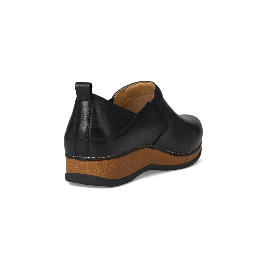 Dansko Women's Meara Black Waxy Milled