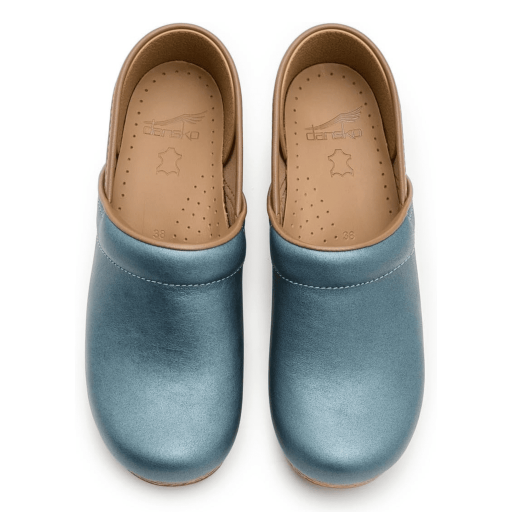 Dansko Women's Professional Blue Metallic