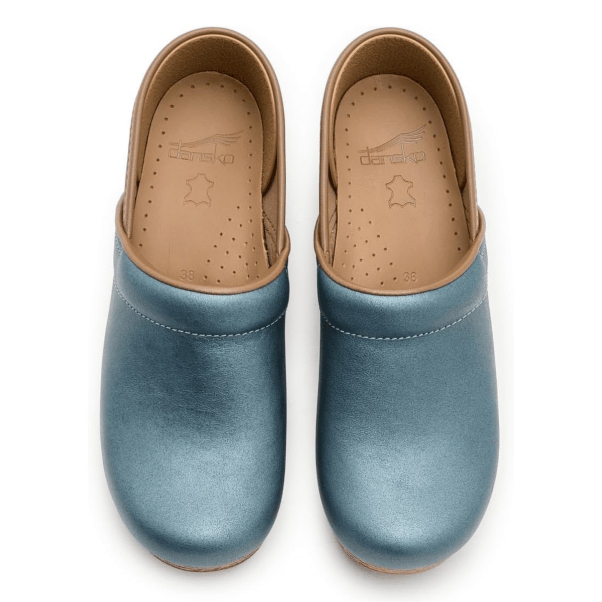 Dansko Women's Professional Blue Metallic