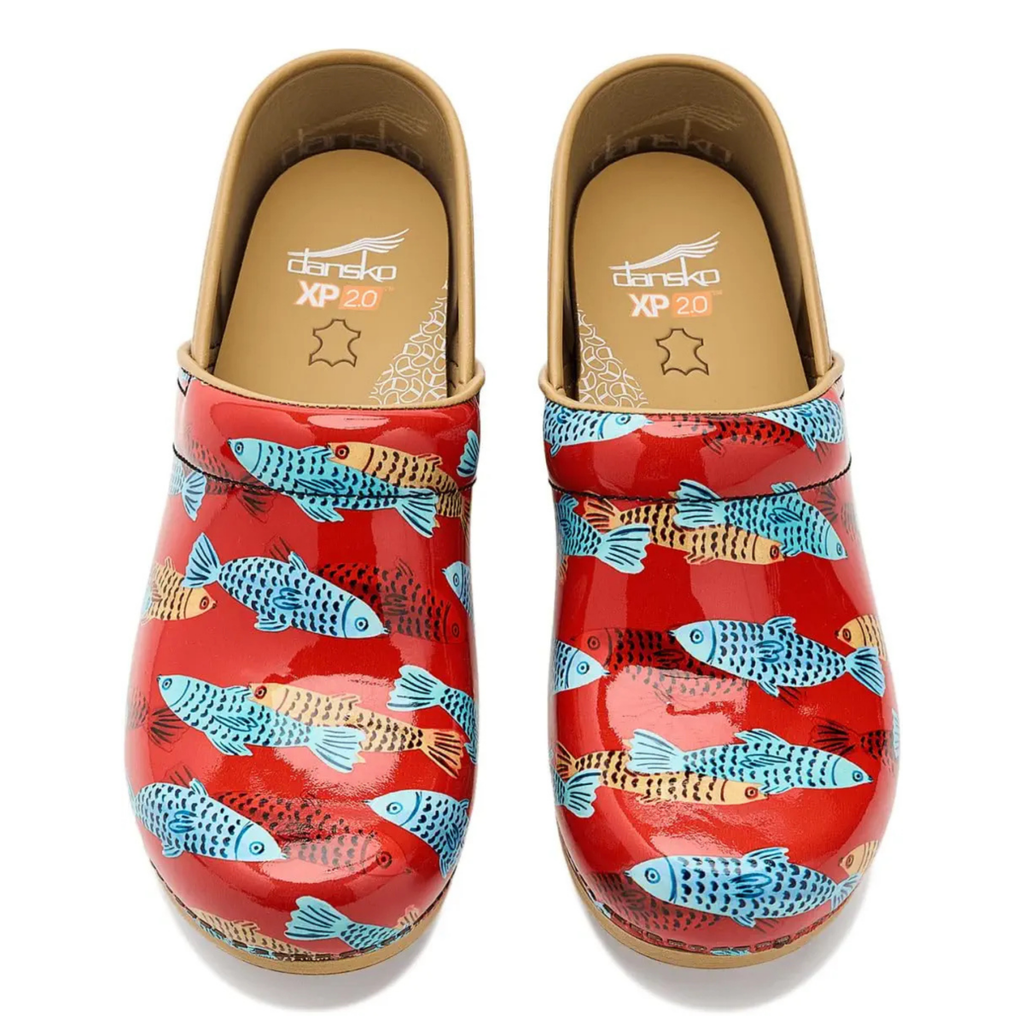 Dansko Women's XP 2.0 Sardines/Red Patent