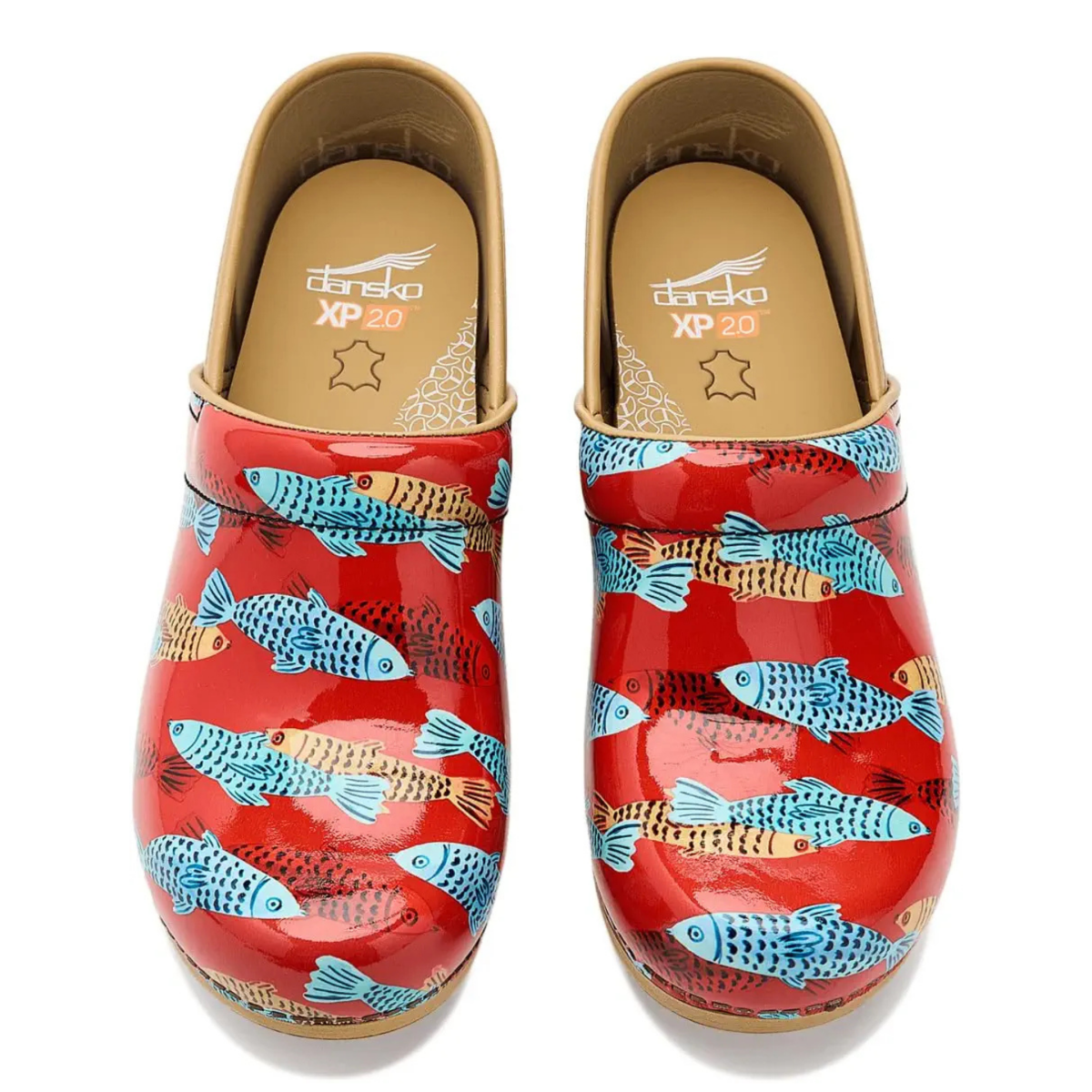 Dansko Women's XP 2.0 Sardines/Red Patent