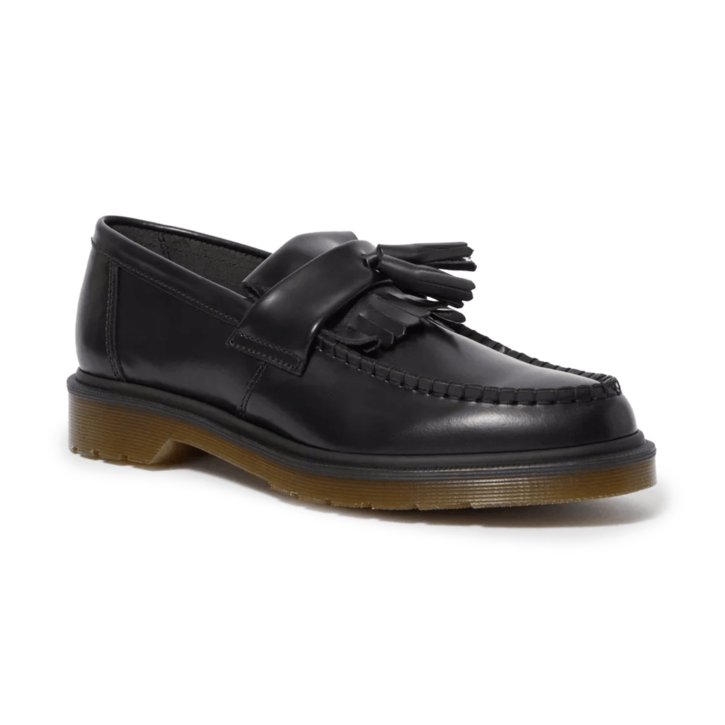 Dr. Martens Men's Adrian Black Smooth Leather